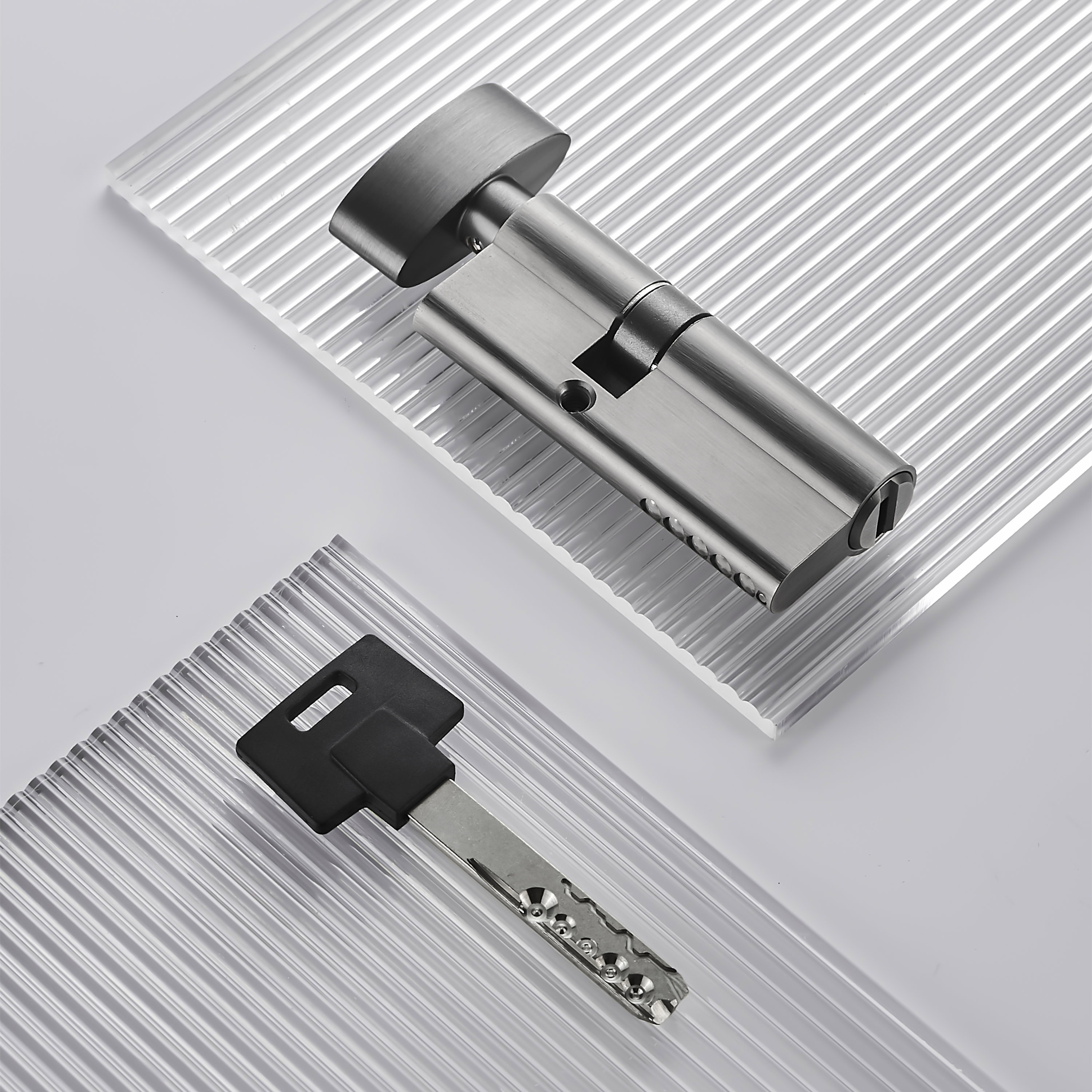 Brass Double Open Anti-theft Zinc Cylinder
